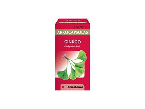 Arkochim / Arkocapsulas Ginkgo Biloba 50 capsulas.