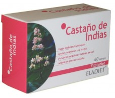 Eladiet Fitotablets Castanha da India 60 comprimidos de 330 mg.