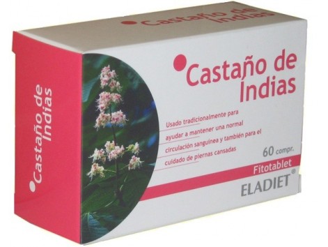 Eladiet Fitotablets Castanha da India 60 comprimidos de 330 mg.