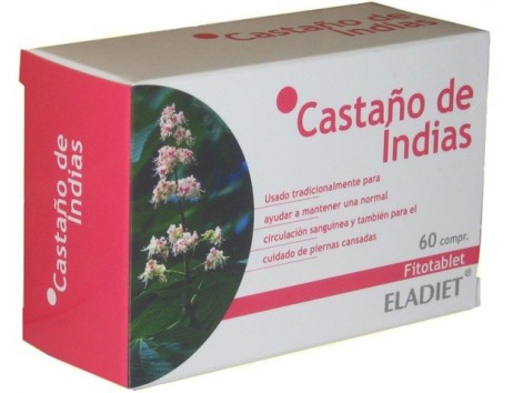 Eladiet Fitotablets Castaño de Indias 60 comprimidos de 330 mg.