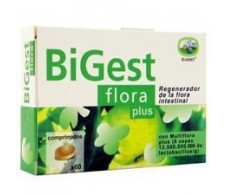 Eladiet Digest Flora Plus 60 tablets.