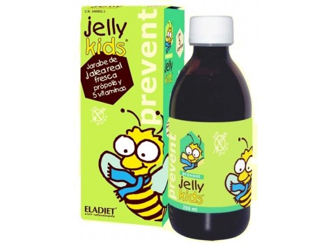 Eladiet JellyKids Prevenir Xarope sabor morango 250ml.