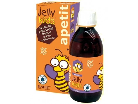 Eladiet JellyKids Apetit Apetito jarabe sabor fresas 250ml.