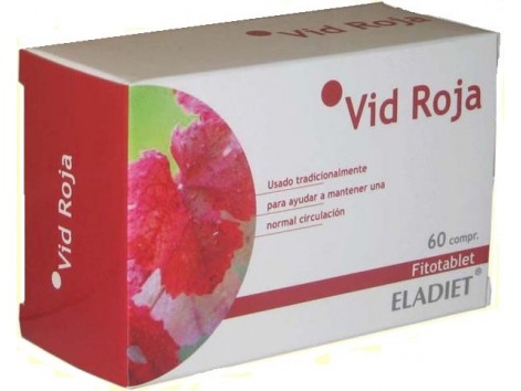 Eladiet Fitotablet Red Vine 60 tablets.