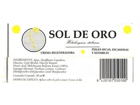 Eladiet Sol de Oro Crema Regeneradora 30 ml.