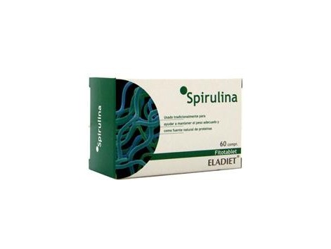 Eladiet Fitotablet Spirulina 60 tablets.