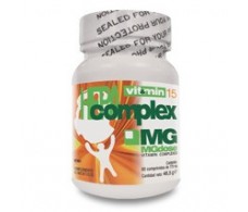 MGdose Vitamin 15 HepaComplex 60 comprimidos.