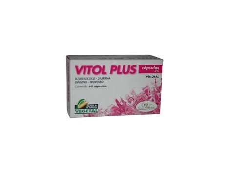 Soria Natural Capsules 3-C. Vitol Plus 60 capsules.