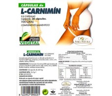 Soria Natural Cápsulas 9-S. L-Carnimín (L-Carnitina) 36 cápsulas