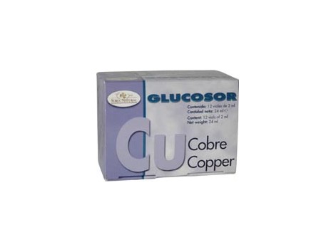 Soria Natural Glucosor Cobre-Cu-(via aérea) 28 frascos.