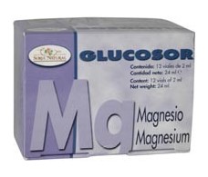 Soria Natural Glucosor Magnesium Mg (heart, bones) 28 vials.
