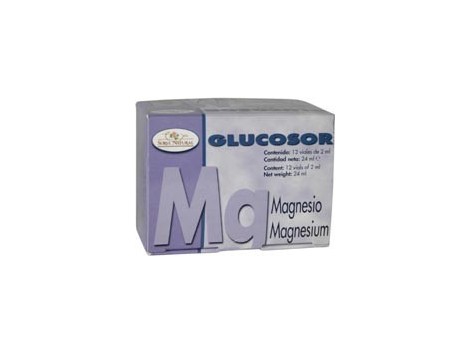 Soria Natural Glucosor Magnesium Mg (heart, bones) 28 vials.