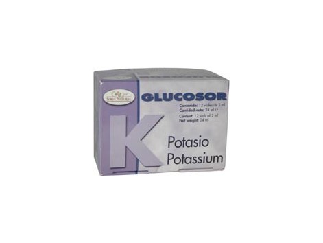Soria Natural Glucosor Kalium K (Herz, Gehirn) 28 viales.