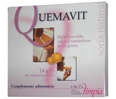 Soria Natural Quemavit (adelgazamiento) 24 comprimidos.