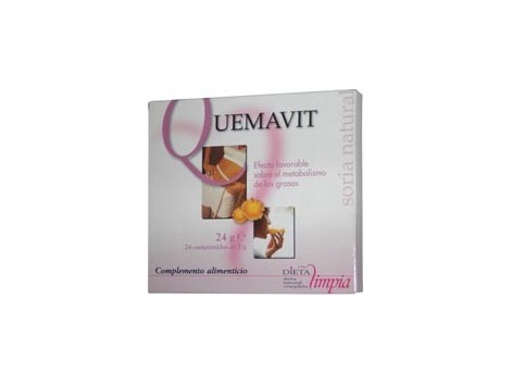 Soria Natural Quemavit (emagrecedor) 24 comprimidos.