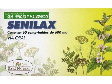 Soria Natural Senilax (estreñimiento) 60 comprimidos.