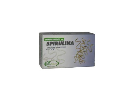 Soria Natural Spirulina (defensas, colesterol) 60 comprimidos.