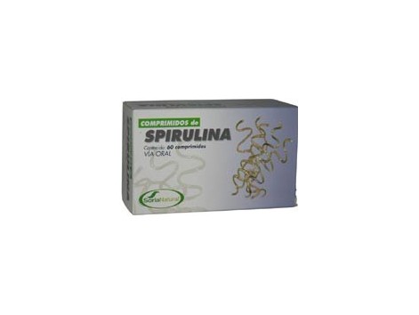 Soria Natural Spirulina (fenders, cholesterol) 60 tablets.