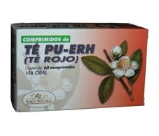 Soria Natural Roter Tee Pu-Erh (abnehmen, Cholesterin) 60 Tablet