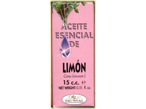 Soria Natural Óleo Essencial Limão 15ml.