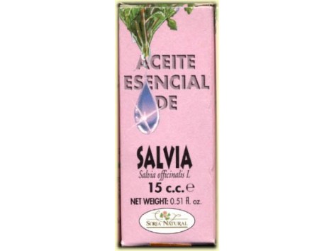 Soria Natural Aceite Esencial de Salvia 15ml.