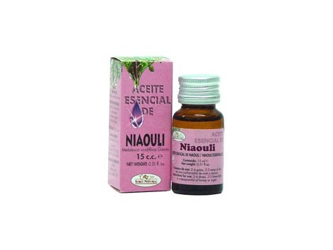 Soria Natural Niaouli Óleo Essencial 15ml.