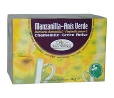 Soria Natural Chamomile Tea and Anise (digestion) 20 filters.