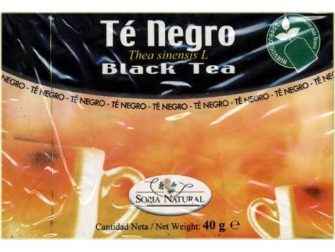 Soria Natural Black Tea Infusion (stimulant, diuretic) 20 filter