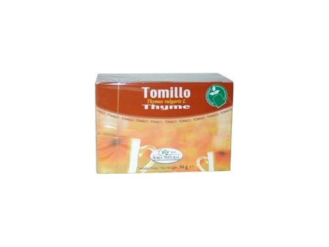 Soria Natural Infusión de Tomillo (garganta, infecciones) 20 fil