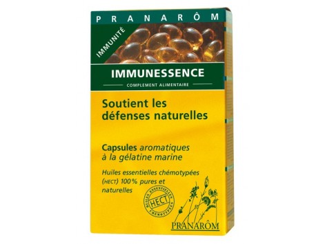 Pranarom Defenses Immunessence oleoaromáticas 40 Kapseln.