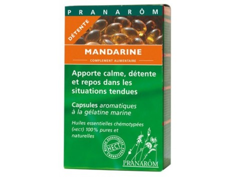 Pranarom Mandarina  40 oleoaromáticas Capsules.