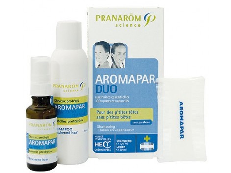 Pranarom Aromapar Duo champú 125ml + locion 30ml.