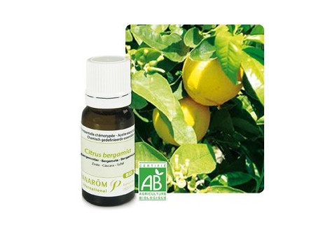 Pranarom Bergamota Cascara Aceite Esencial Bio 10ml.