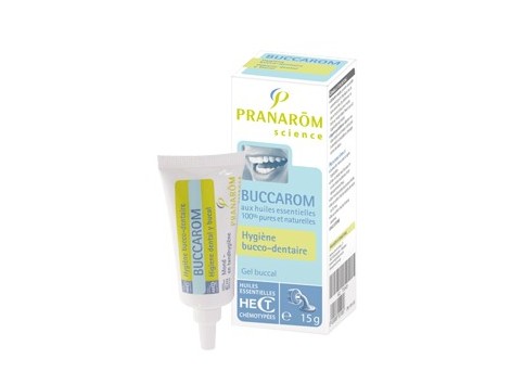 Buccarom Pranarom Gel Bucal 15 gramas.