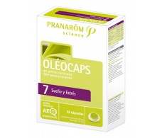 Pranarom Oleocapsulas-7 sueño y estress 30 cápsulas.