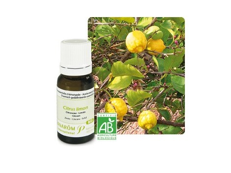 Pranarom Aceite Esencial Bio Limón 10ml.