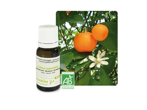 Pranarom Aceite Esencial Bio Mandarina 10ml.