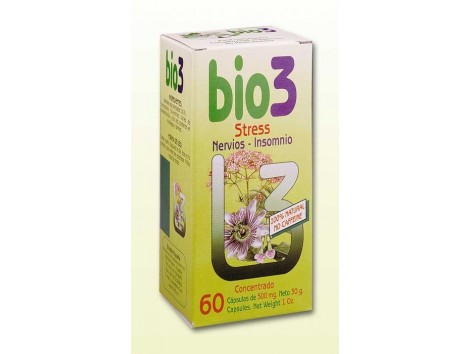 Bio3 Stress Valerian  60 cápsulas.