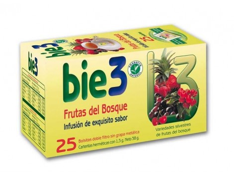 Bio3 Té Frutas del Bosque 25 filtros.