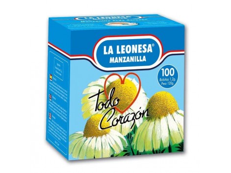 Bio3 Té Manzanilla La Leonesa 100 filtros.