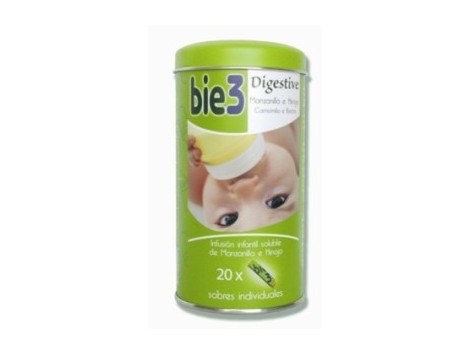 Bio3 Digestive Infusión Infantil Soluble Manzanilla e Hinojo 20 