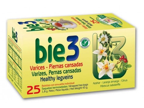 Bio3 Té Varices-piernas cansadas 25 filtros.