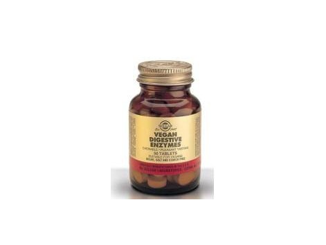 Solgar Vegan Digestive Enzymes Chewable 50 tablets.