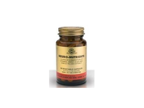 Solgar Neuro Nutrients 30 Capsules vegetables.