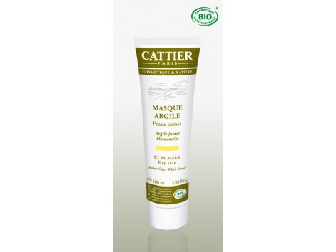 Cattier Mascara de Argila Amarela (pele seca) 100ml.