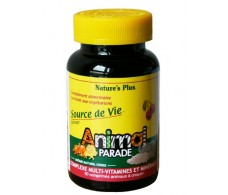 Nature's Plus Animal Parade Multivitamínico cereza 60 comprimidos masticables