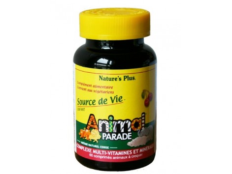 Nature's Plus Animal Parade Cherry Multivitamin 60 tablets 