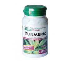 Nature's Plus Turmeric Curcuma 60 cápsulas.