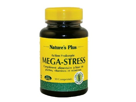 Nature's Plus Mega Stress 30 comprimidos.