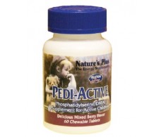 Nature's Plus Pedi-Active 60 comprimidos mastigáveis.